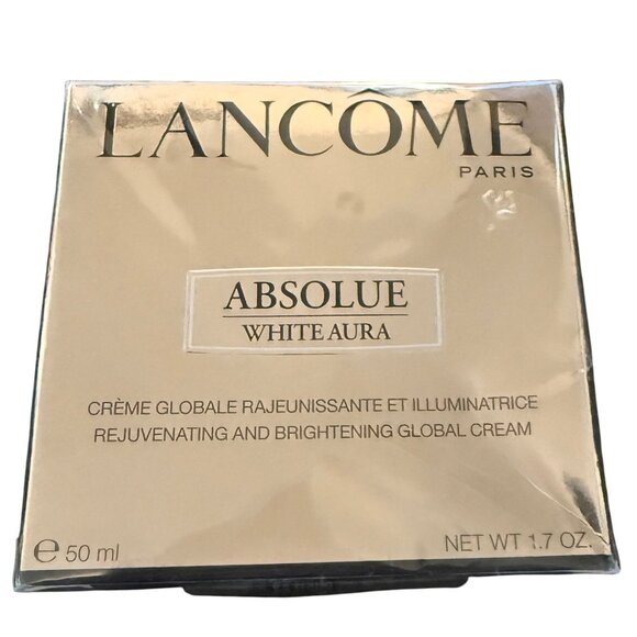 Lancôme Absolue White Aura Rejuvenating & Brightening Cream 1.7 oz. New Sealed - Picture 1 of 7